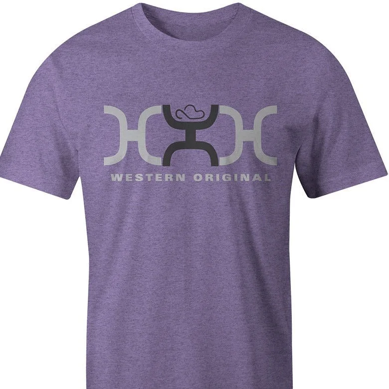 Hooey Men's Loop Logo Tee in Purple