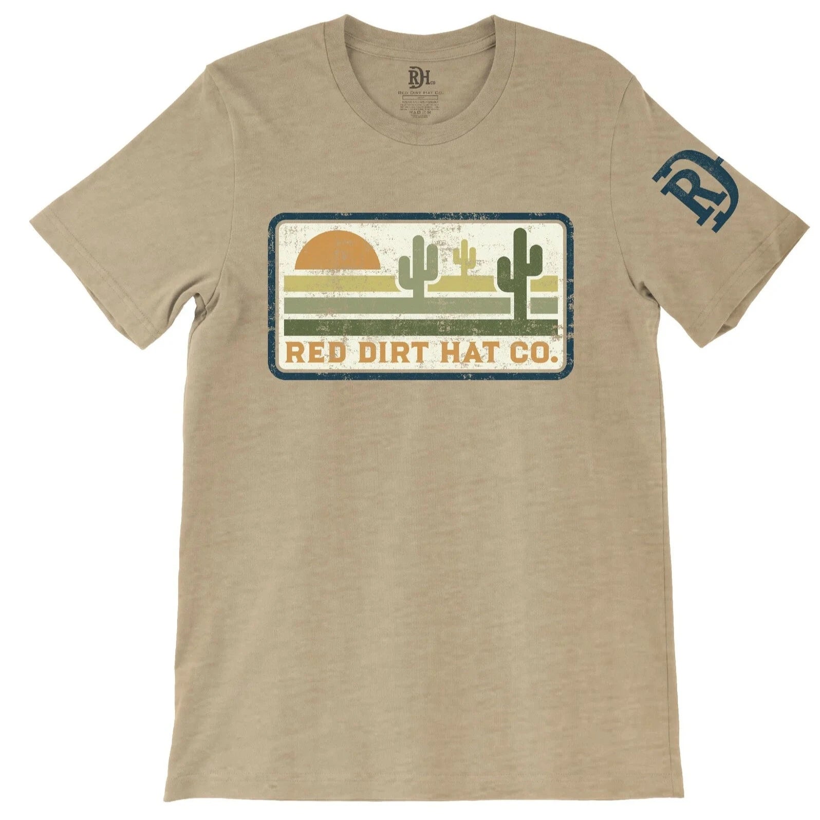 Red Dirt Hat Co. "Ranchero" T-Shirt in Tan