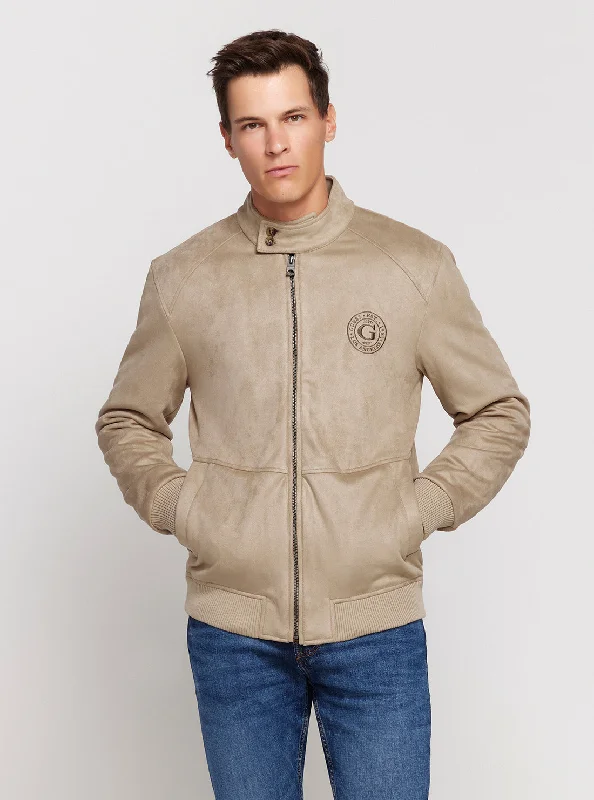 Eco Beige Harringtone Jacket