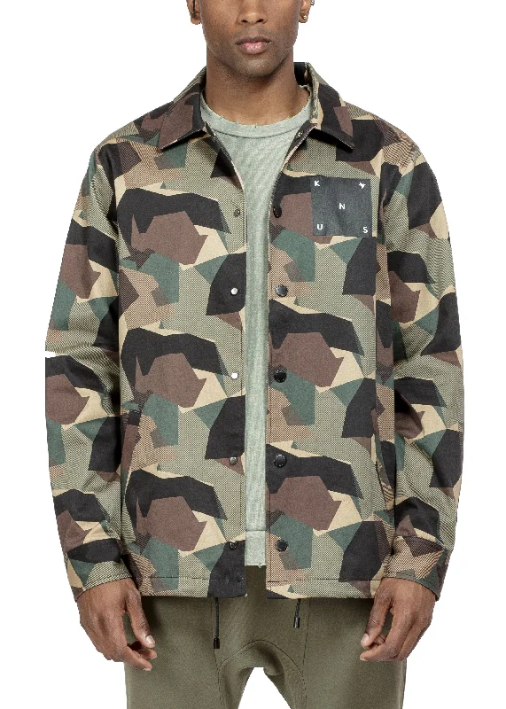 Konus Men's Back Print Coach Jacket