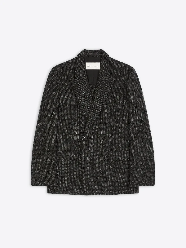 Wool tweed blazer