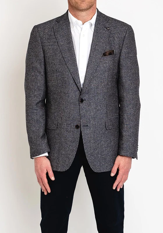 Carl Gross Theo Blazer, Navy & Brown