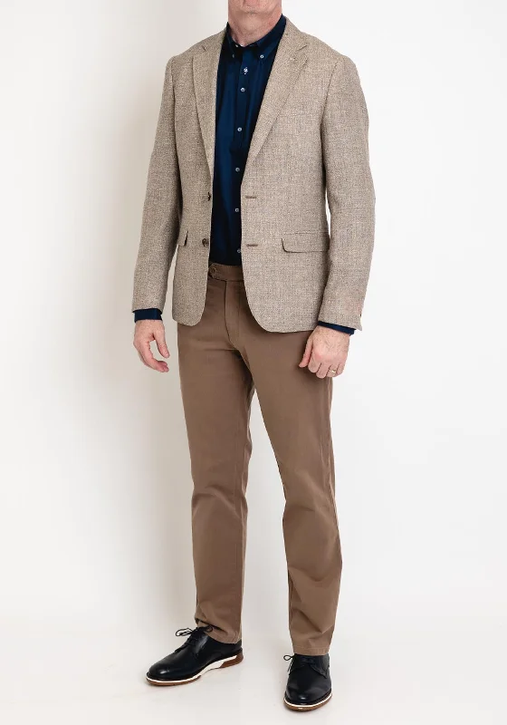 Herbie Frogg Wool Mix Blazer, Natural