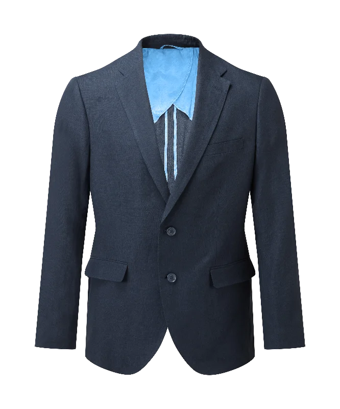 Cowes Linen Jacket - Navy