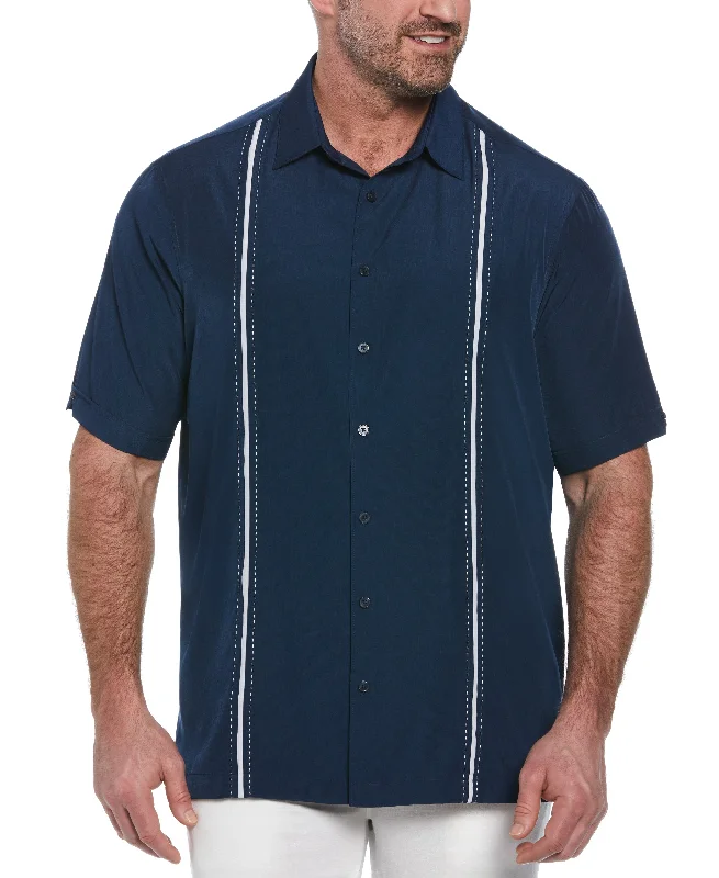 Big & Tall Panel Shirt - Contrast Stitching