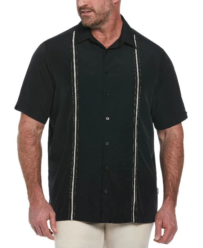 Big & Tall Panel Shirt - Contrast Stitching