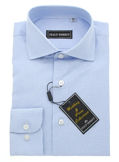 Baby Blue Classic Fit Dress Shirt