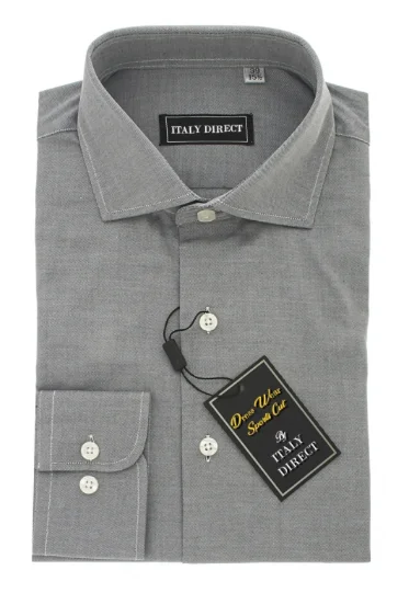 Grey Sport Fit Dress Shirt