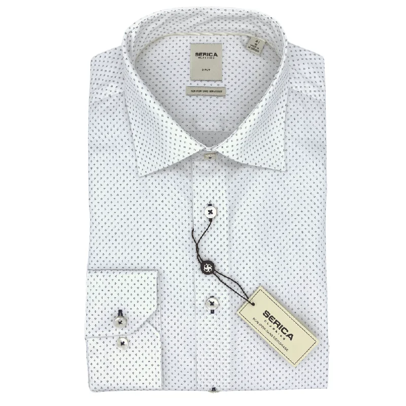 Serica Classics Semi Tapered Non-Iron Dress Shirt - C2259350