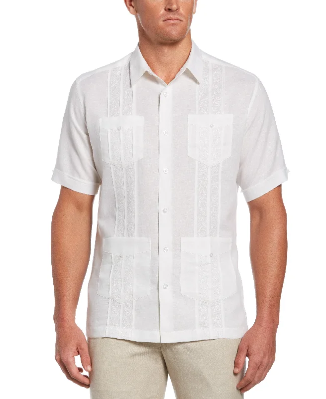 Embroidered Guayabera Shirt