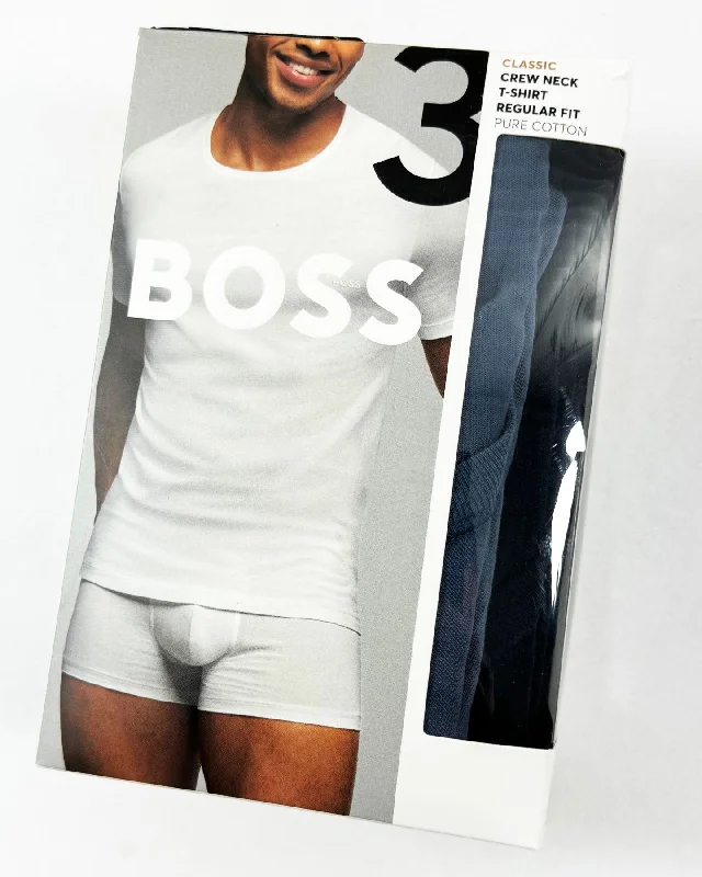 Hugo Boss Men T-Shirts 3-Pack Crew Neck Regular Fit M