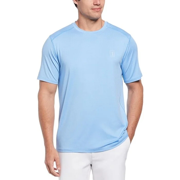 PGA Tour Men's Performance Stretch T-Shirt Blue Size X-Large