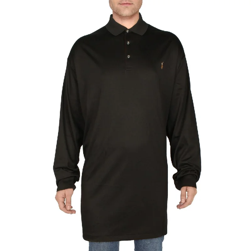 Polo Ralph Lauren Mens Big & Tall Cotton Logo Polo