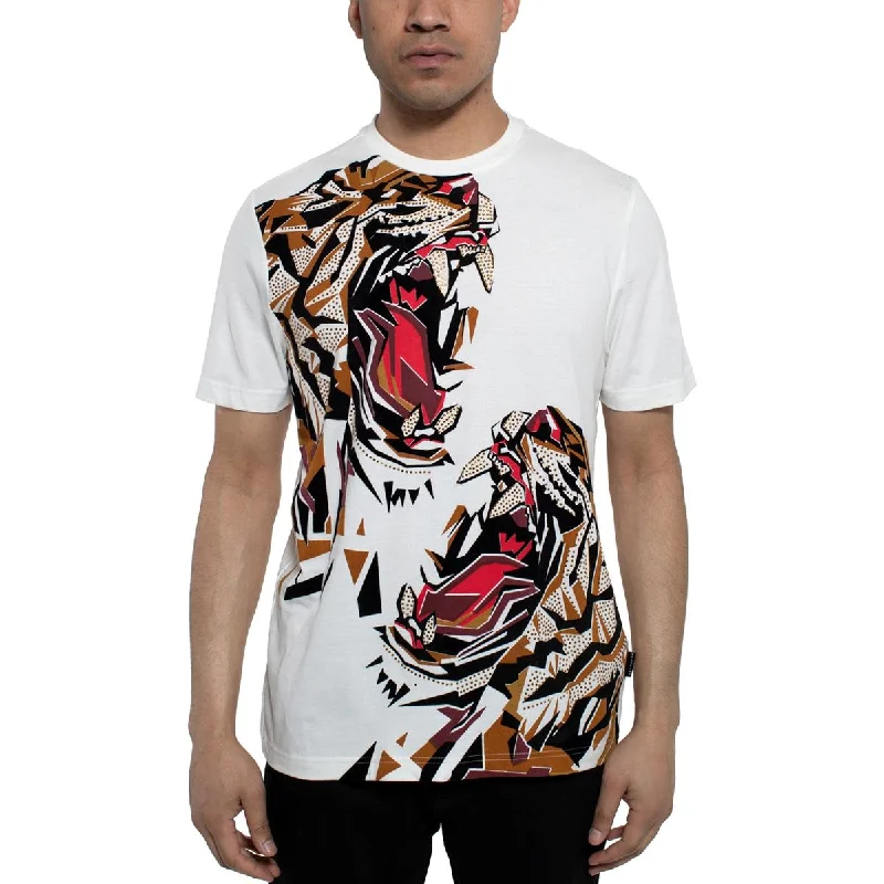 Sean John Mens Cotton Graphic T-Shirt