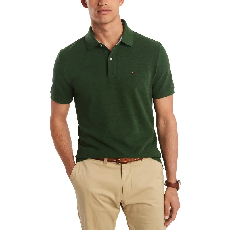 Tommy Hilfiger Mens Cotton Logo Polo Shirt