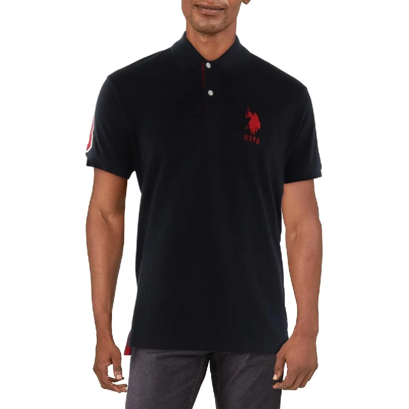 U.S. Polo Assn. Mens Slim Fit Short Sleeves Polo Shirt