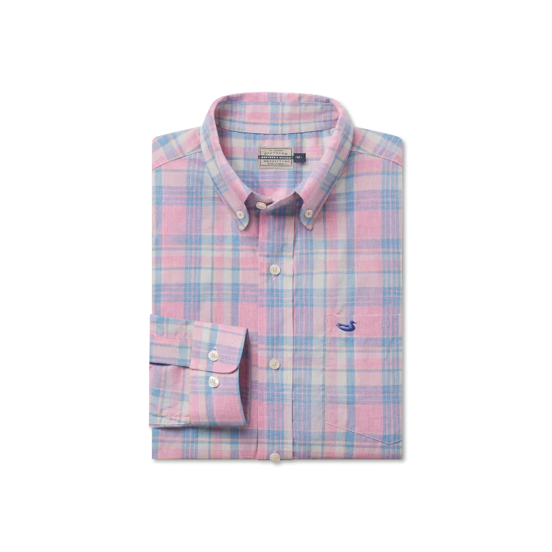 Youth Potomac Relaxed Plaid Dress Shirt