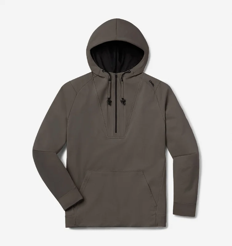 Crossover Half-Zip Hoodie