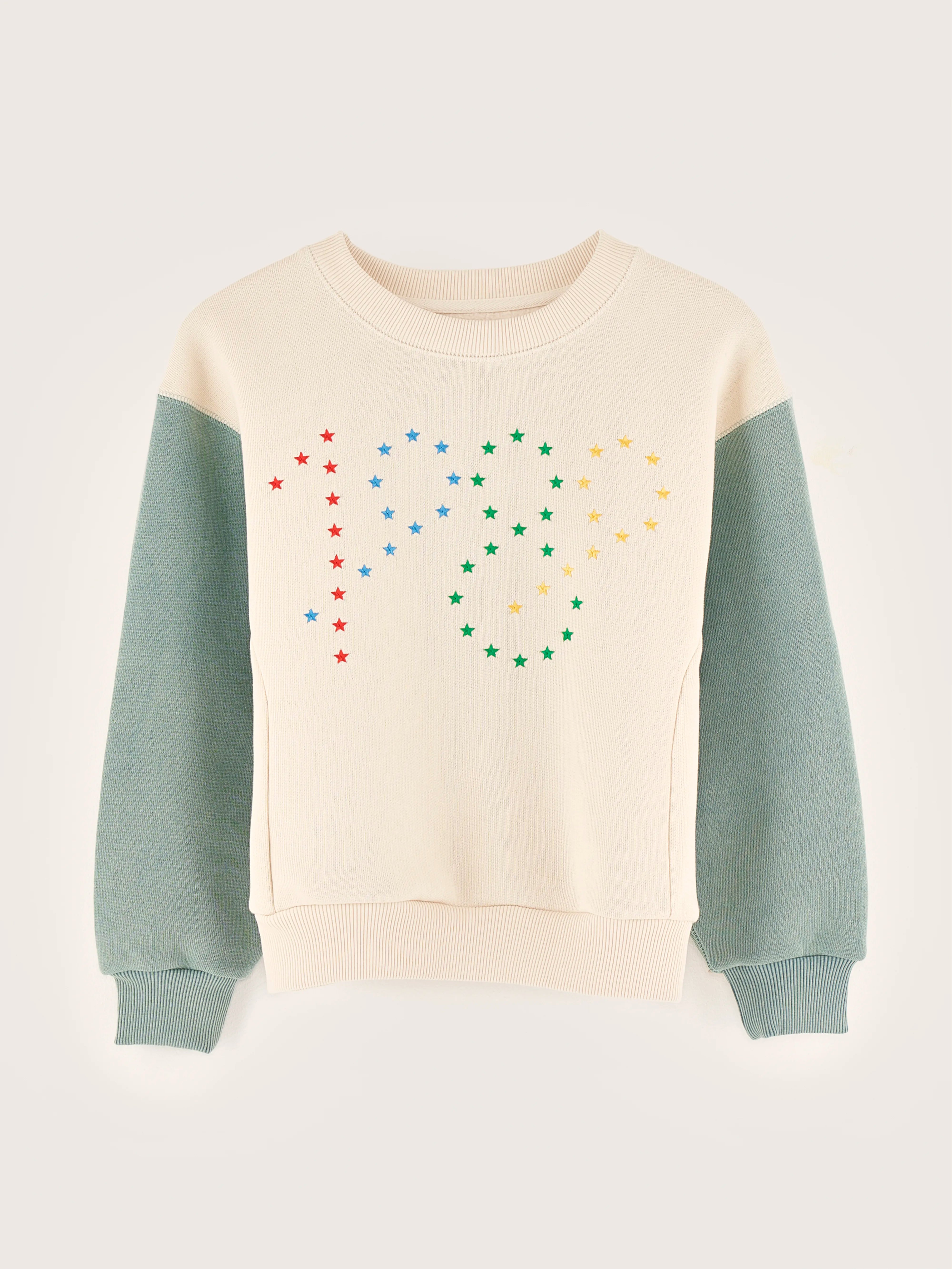 Fadoly round-neck sweatshirt (242 / G / SUGARCANE)