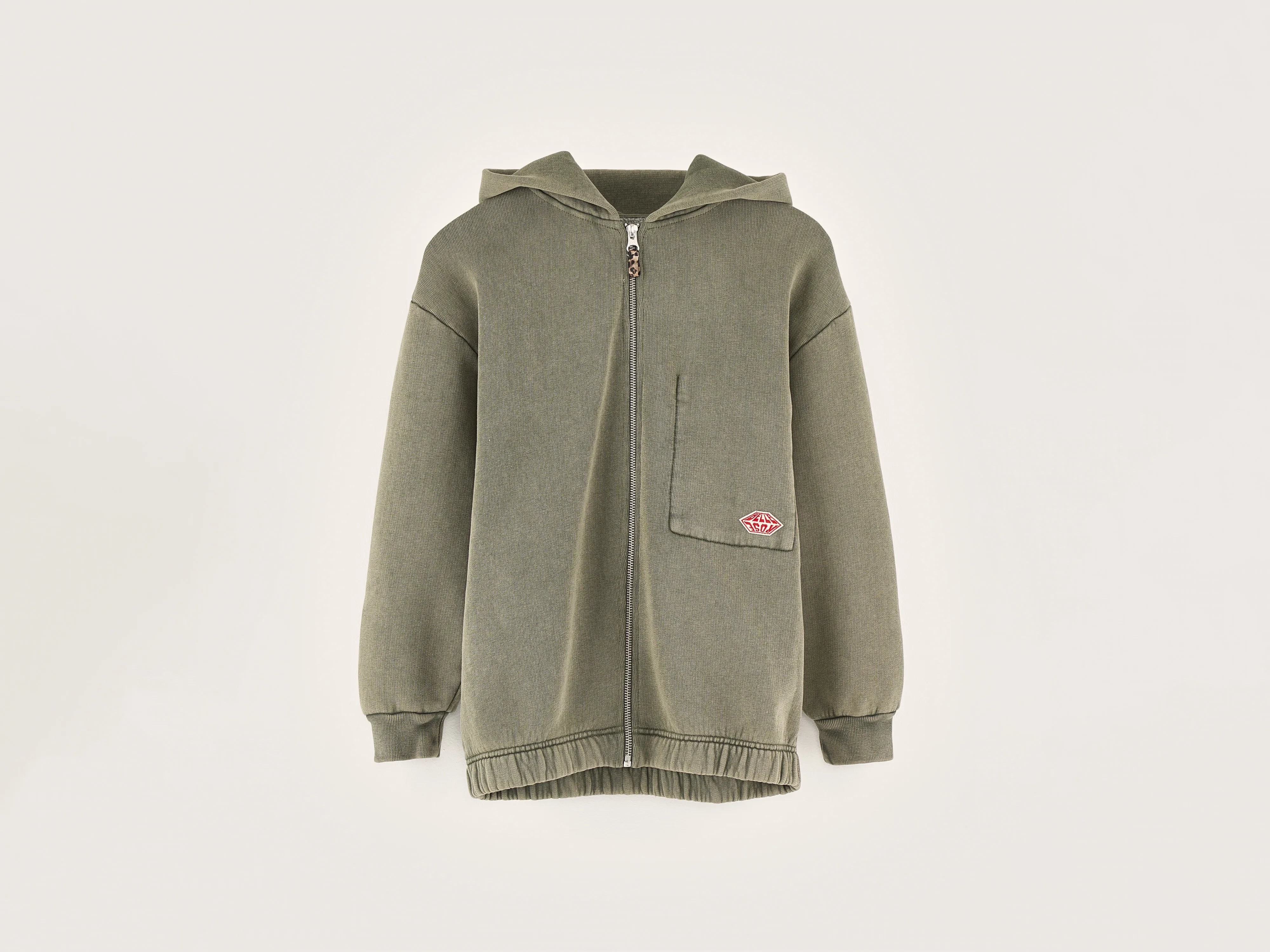 Farino zip-up hoodie (242 / G / MOSS)