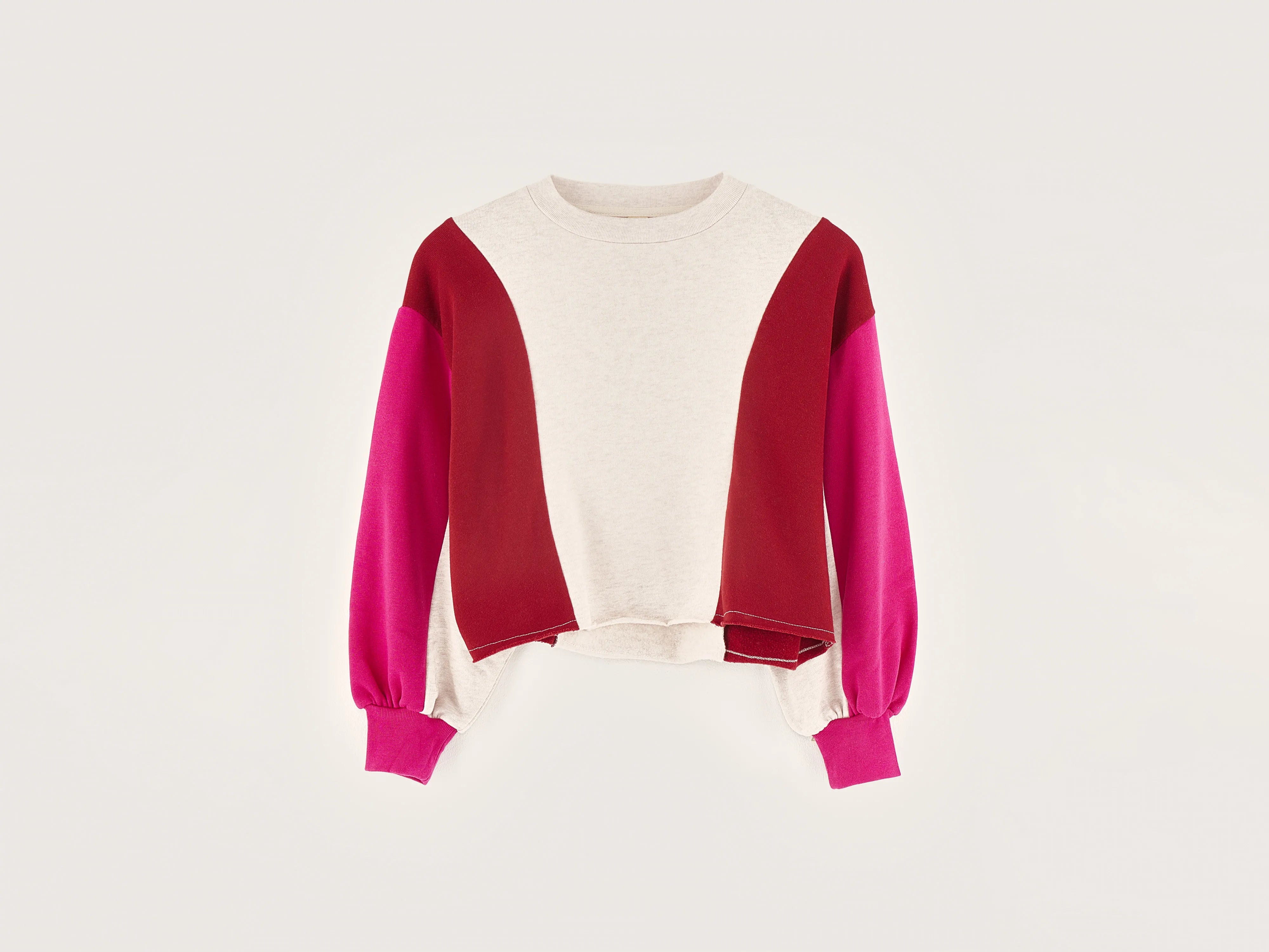 Faroek round-neck sweatshirt (242 / G / SUGARCANE)