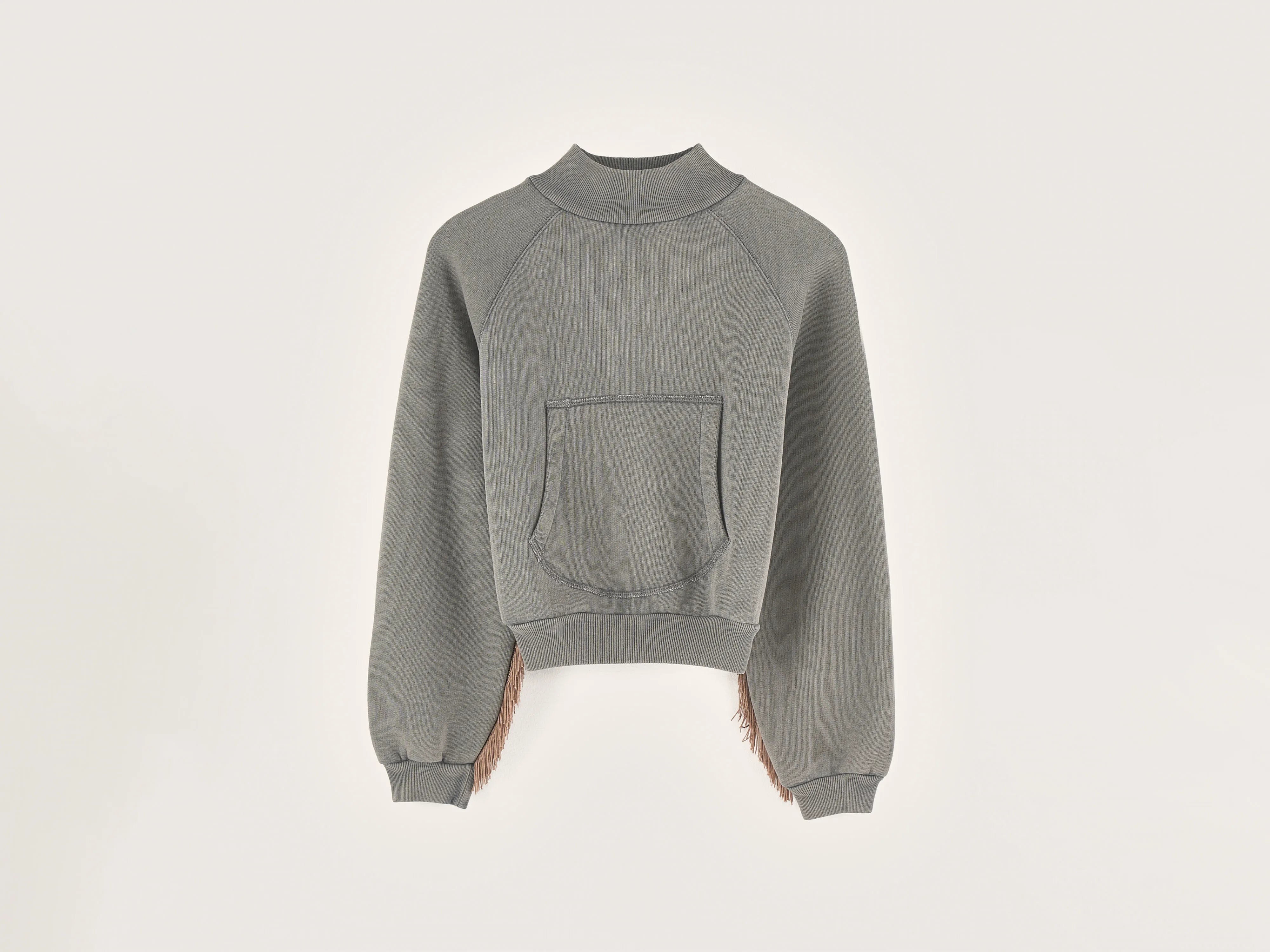 Flores relaxed sweatshirt (242 / G / BLACK SAND)