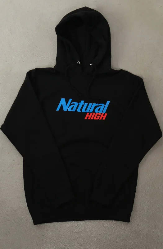 Natural High (Men's Black/Red Hoody)