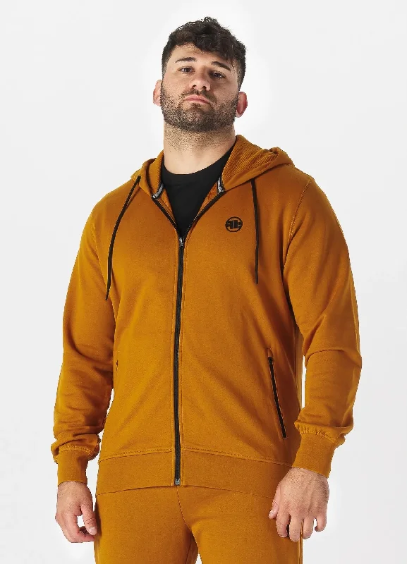 Men's Zip-up hoodie Terry Small Logo